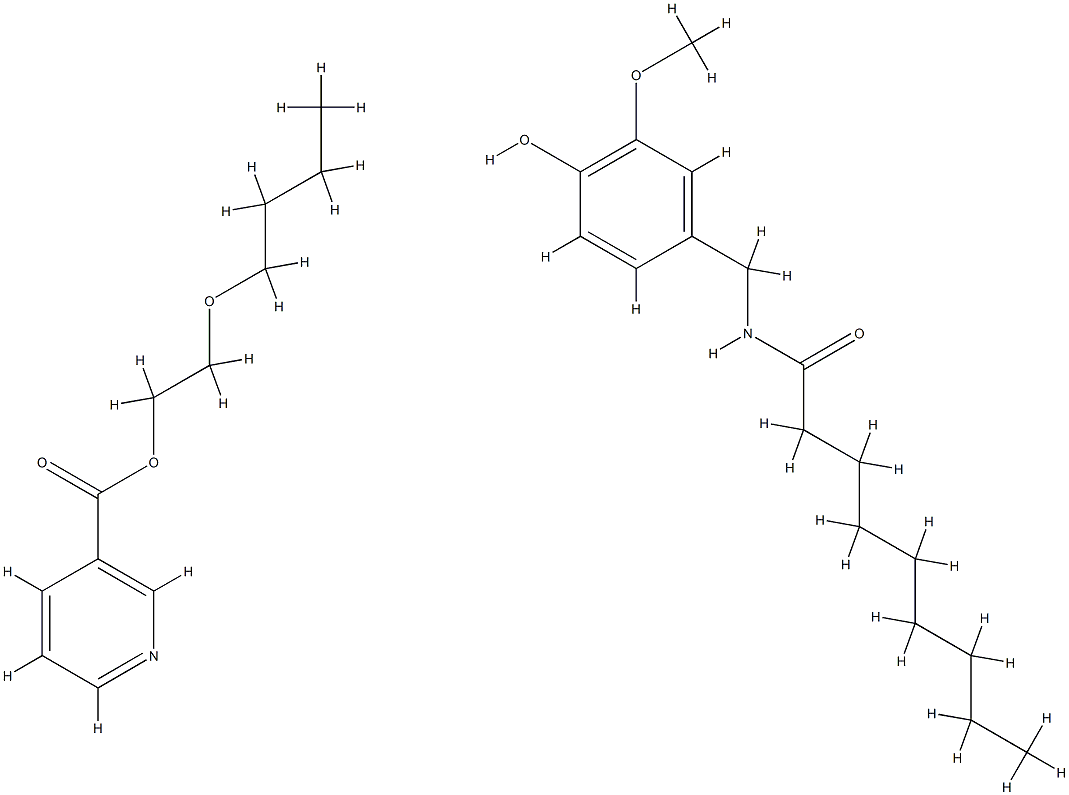 Finalgon ointment Structure