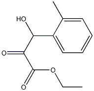 Benzenepropanoic acid, ba-hydroxy-2-methyl-alpha-oxo-, ethyl ester (9CI) Struktur