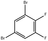 3,4 - difluoro -1,5 - dibromobenzene Struktur