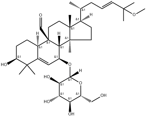 モモルジコシドK 化学構造式