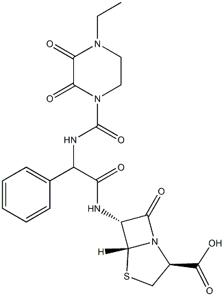 3,3-didemethylpiperacillin Structure