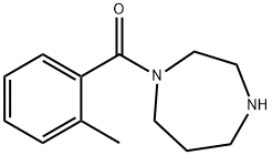 1H-1,4-Diazepine,hexahydro-1-(2-methylbenzoyl)-(9CI) Struktur