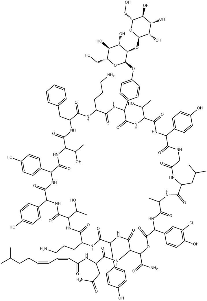 Ramoplanin a3 Struktur
