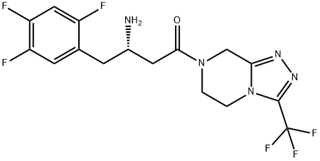 Sitagliptin Impurity 1 Struktur