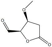 L-threo-Penturonic acid, 4-deoxy-3-O-methyl-, gamma-lactone (9CI) 化学構造式