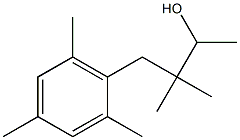 Benzenepropanol, alpha,ba,ba,2,4,6-hexamethyl- (9CI) 化学構造式