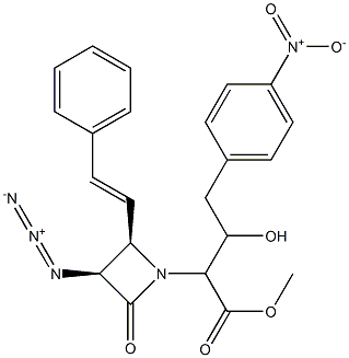 82730-04-9 1-Azetidineacetic acid, 3-azido-α-(1-hydroxyethyl)-2-oxo-4-(2-phenylethenyl)-, (4-nitrophenyl)methyl ester, [3S-[1[S*(R*)],3α,4α(E)]]-