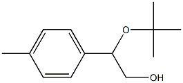 Benzeneethanol, ba-(1,1-dimethylethoxy)-4-methyl- (9CI) Struktur