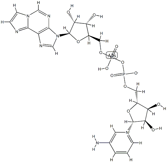 3-aminopyridine 1,N(6)-ethenoadenine dinucleotide Structure