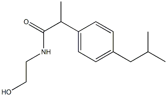 马布洛芬 结构式