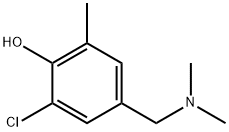 2,4-Xylenol, 6-chloro-alpha(sup 4)-(dimethylamino)-|