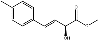 Methyl (2S,3E)-2-hydroxy-4-(4-methylphenyl)-3-butenoate Structure