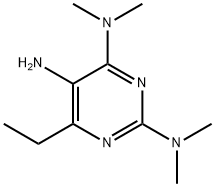 2,?4,?5-?Pyrimidinetriamine, 6-?ethyl-?N2,?N2,?N4,?N4-?tetramethyl- 结构式