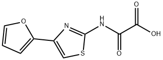 (alpha furyl-4 thiazolyl-2) oxamique [French],83089-59-2,结构式