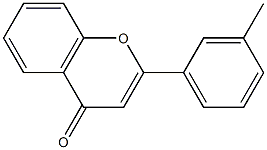 4H-1-Benzopyran-4-one,2-(3-methylphenyl)-(9CI) Structure