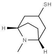 8-Azabicyclo[3.2.1]octane-3-thiol, 8-Methyl-, (3-exo)-