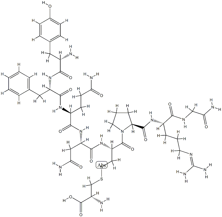 vasopressinase-altered vasopressin Struktur