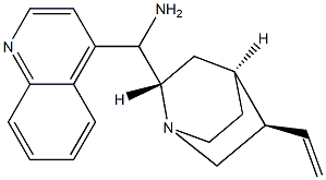 (8α,9S)-シンコナン-9-アミン 化学構造式