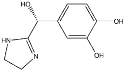 1,2-Benzenediol,4-[(R)-(4,5-dihydro-1H-imidazol-2-yl)hydroxymethyl]-(9CI) Structure