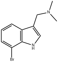 1-(7-bromo-1H-indol-3-yl)-N,N-dimethylmethanamine