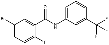 853317-14-3 5-bromo-2-fluoro-N-[3-(trifluoromethyl)phenyl]benzamide