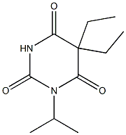 N-isopropylbarbitone 结构式