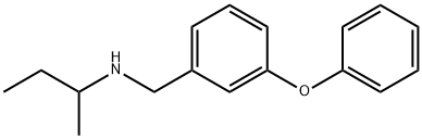 butan-2-yl[(3-phenoxyphenyl)methyl]amine Struktur