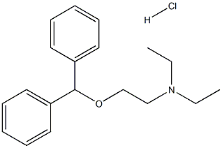 Ethylbenzhydramine,86-24-8,结构式