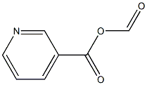 3-Pyridinecarboxylicacid,anhydridewithformicacid(9CI) 结构式