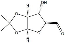 5-Aldo-1,2-O-isopropylidene-b-D-arabinofuranose Struktur