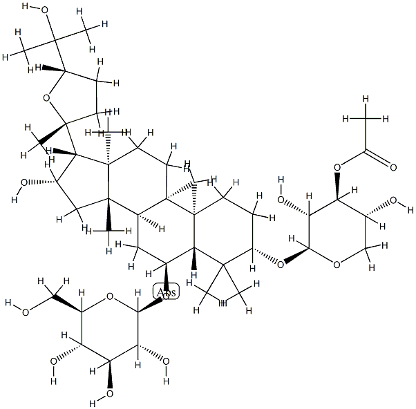 Isoastragaloside II Struktur