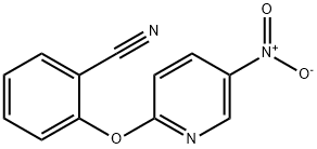 2-(5-nitropyridin-2-yloxy)benzonitrile Structure
