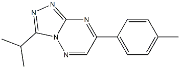 4-(4-methylphenyl)-9-propan-2-yl-1,2,5,7,8-pentazabicyclo[4.3.0]nona-2 ,4,6,8-tetraene Structure