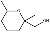 (2,6-DIMETHYLTETRAHYDRO-2H-PYRAN-2-YL)METHANOL, 87044-47-1, 结构式