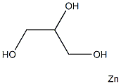 zinc monoglycerolate Structure