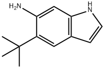 5-(tert-butyl)-1H-indol-6-aMine Structure