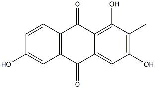 6-Hydroxyrubiadin Structure