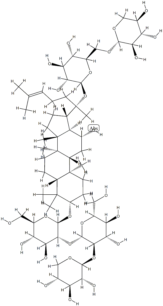 ノトギンセノシドFc 化学構造式