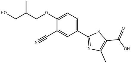 非布索坦代谢物67M-1, 887945-96-2, 结构式
