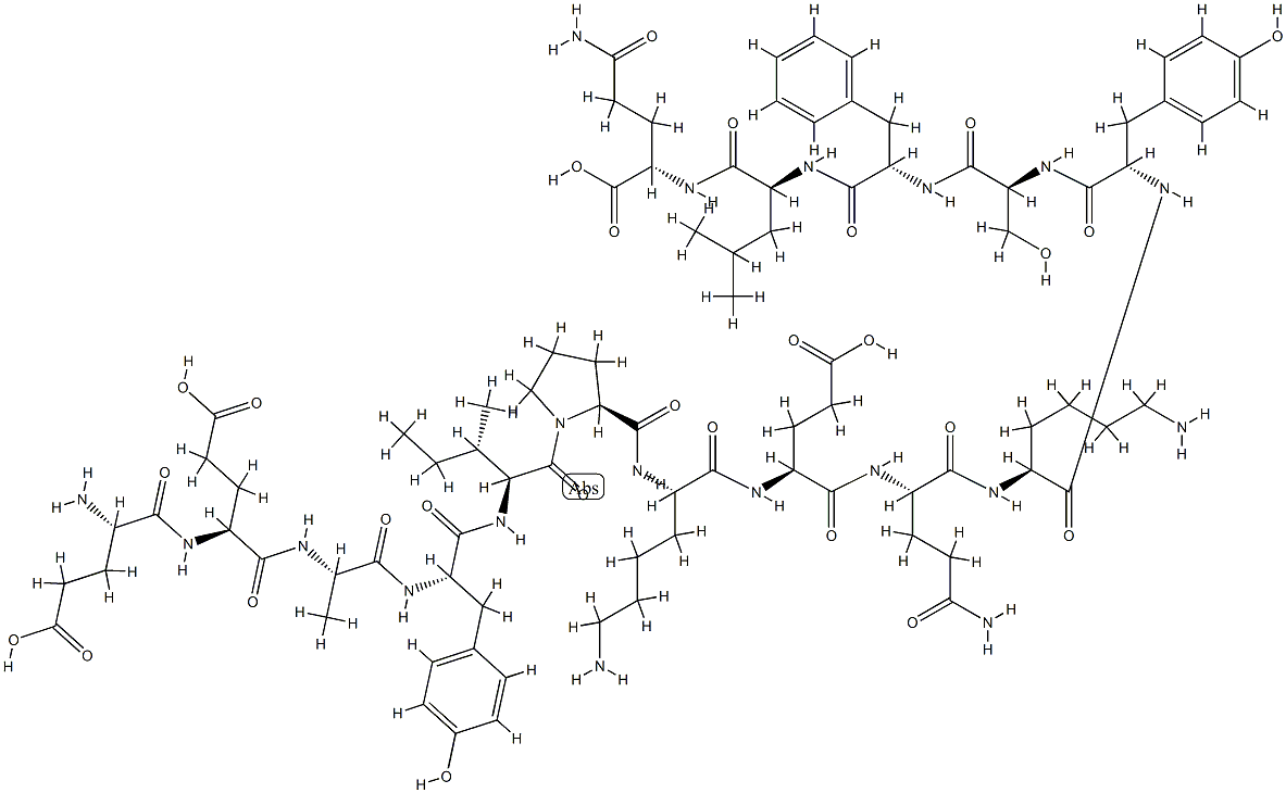 somatotropin (32-46) Structure