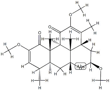 甲基新苦木素, 89498-93-1, 结构式