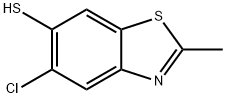 6-Benzothiazolethiol,5-chloro-2-methyl-(7CI) Structure