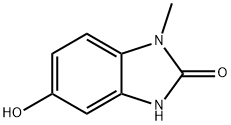 2H-Benzimidazol-2-one,1,3-dihydro-5-hydroxy-1-methyl-(9CI) Struktur