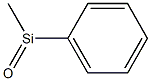 ポリフェニルメチルシロキサン, MW 2500-2700 化学構造式