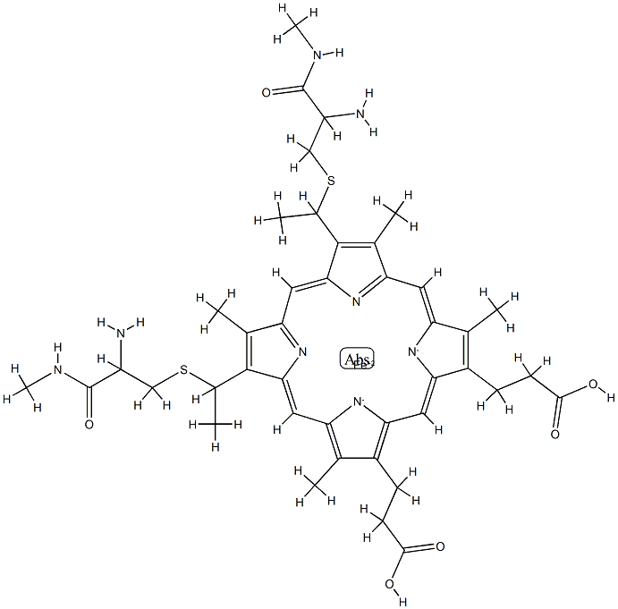 细胞色素 C,9007-43-6,结构式