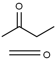 Formaldehyde, polymer with 2-butanone|