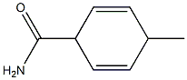 2,5-Cyclohexadiene-1-carboxamide,4-methyl-(7CI) Structure