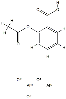 Aloxiprin Struktur