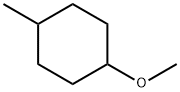 1-メトキシ-4-メチルシクロヘキサン (cis-, trans-混合物) 化学構造式