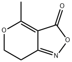 3H-Pyrano[4,3-c]isoxazol-3-one,6,7-dihydro-4-methyl-(9CI) 结构式